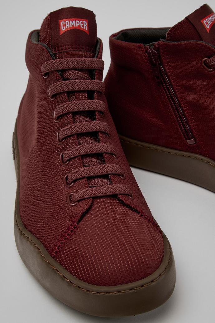 Peu Touring Burgundy Textile Sneakers for Men. by CAMPER