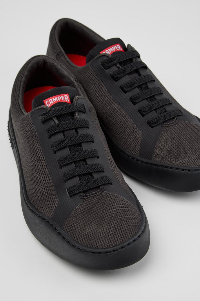 Peu Touring Gray Recycled Engineered Materials Sneakers for Women. by CAMPER