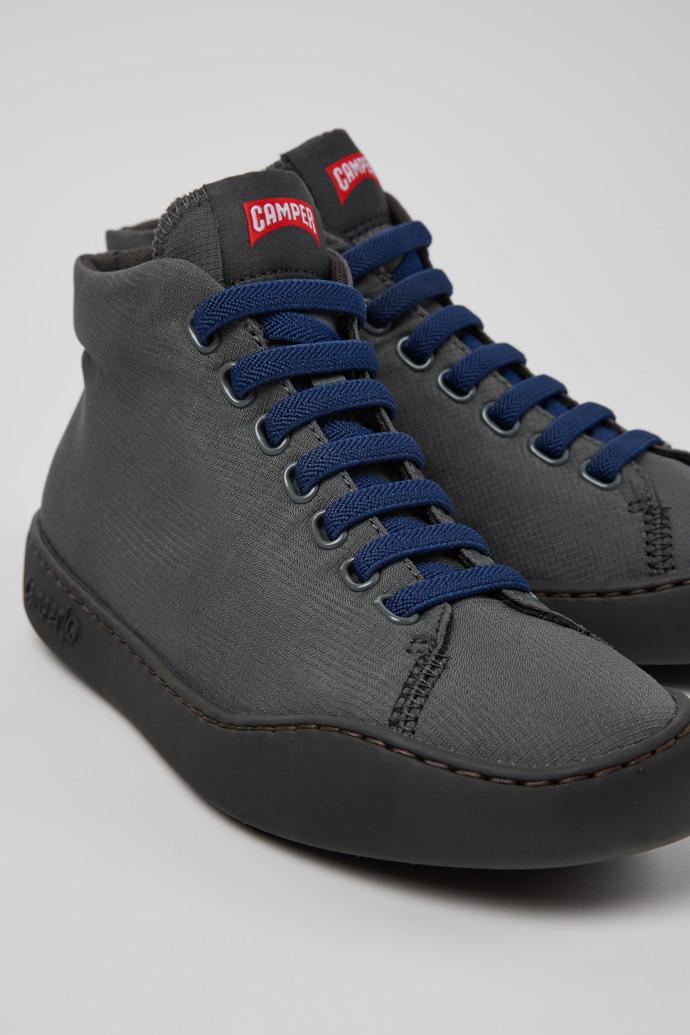 Peu Touring Gray Textile Sneaker Booties for Women. by CAMPER