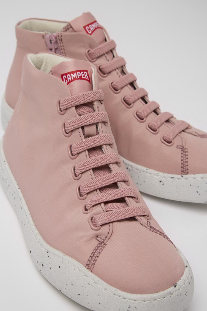 Peu Touring Pink recycled PET sneakers for women by CAMPER