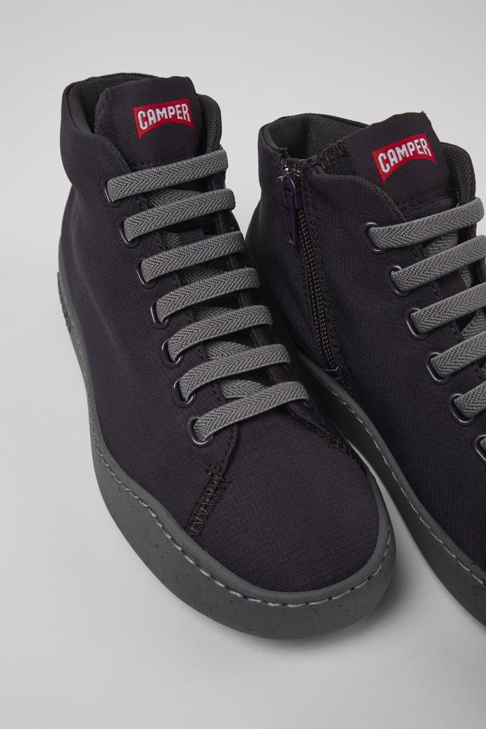 Peu Touring Purple textile ankle boots for women by CAMPER