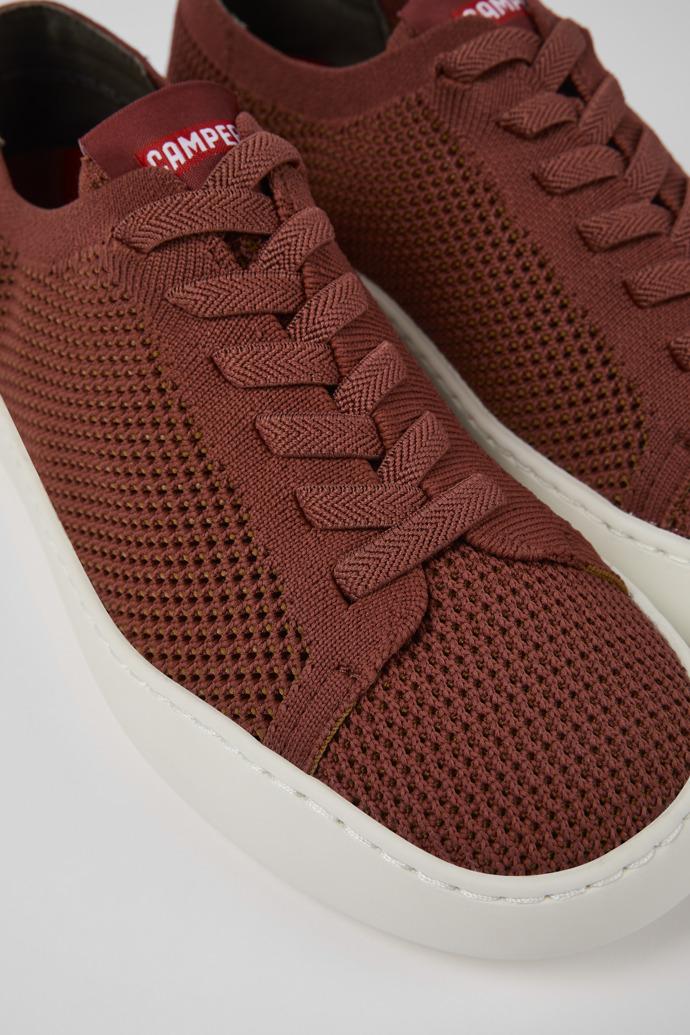 Peu Touring Red Textile Sneaker for Women by CAMPER