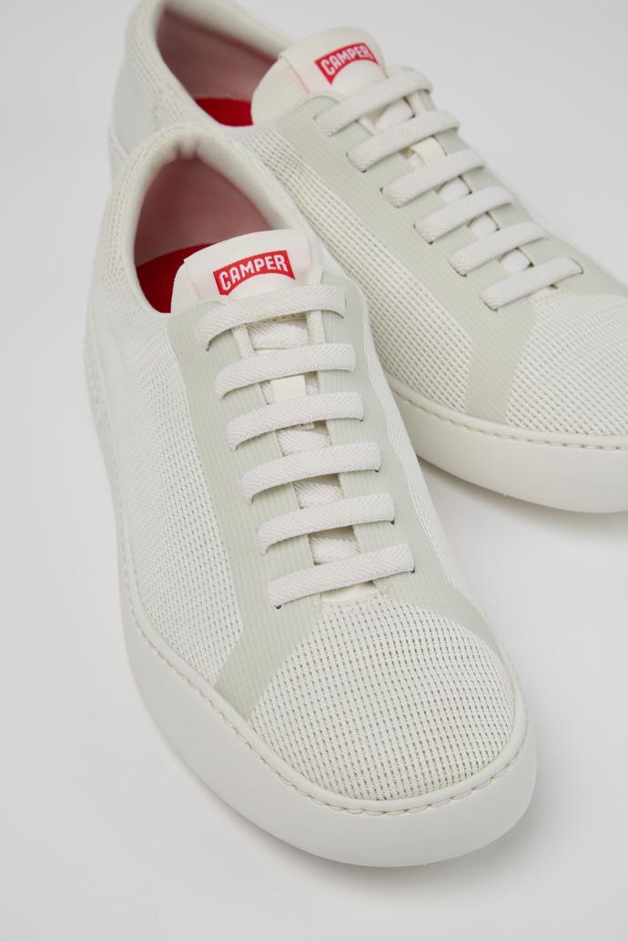 Peu Touring White Recycled Engineered Materials Sneakers for men. by CAMPER