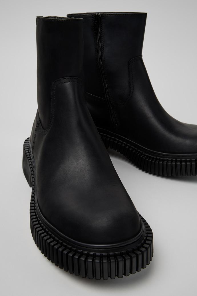 Pix Berlin Black Nubuck Ankle Boots for Men. by CAMPER