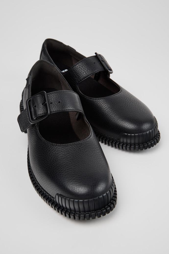 Pix Black Leather Shoes for Women. by CAMPER