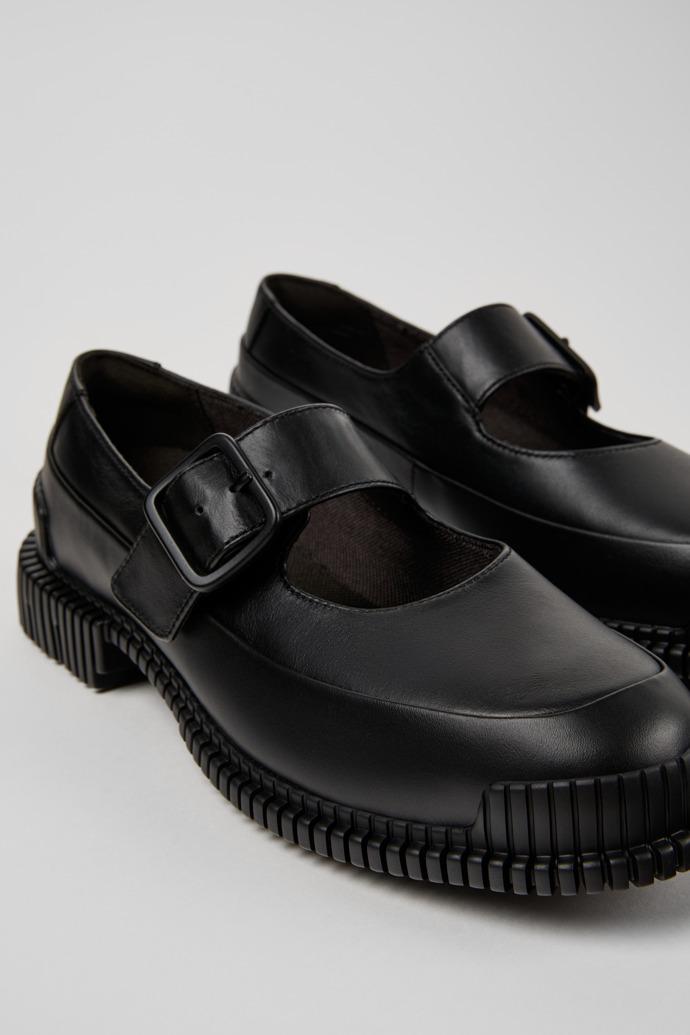 Pix Black Leather Women's Shoes. by CAMPER