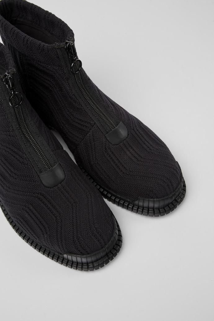 Pix Black zip boots for women by CAMPER