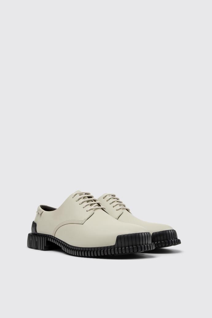 Pix Gray Leather Shoes for Women. by CAMPER