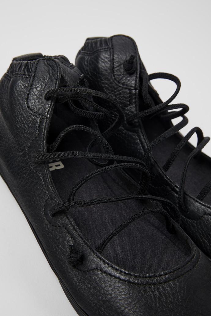 Right Black Leather Ankle Boots for Women. by CAMPER