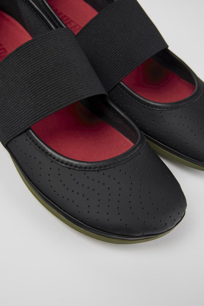 Right Black Leather Mary Jane for Women by CAMPER