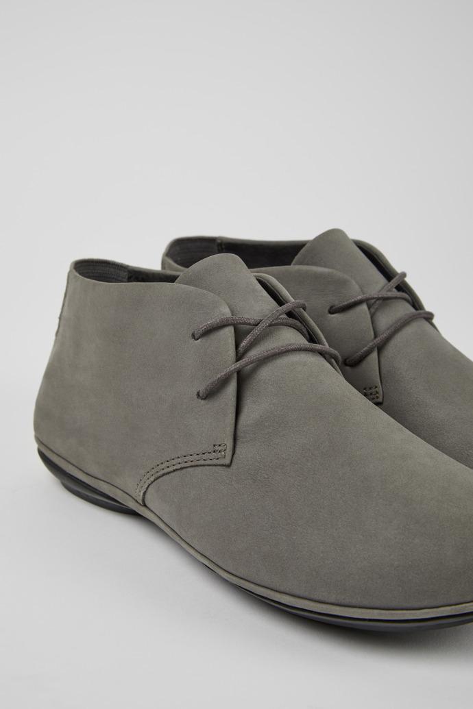 Right Gray nubuck shoes for women by CAMPER