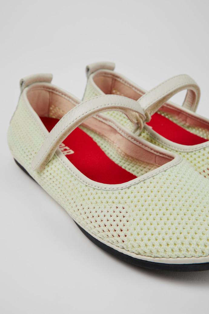 Right Multicolor TENCEL Lyocell Leather Moccasins for Women. by CAMPER