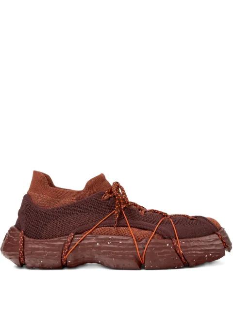 Roku knitted lace-up sneakers by CAMPER