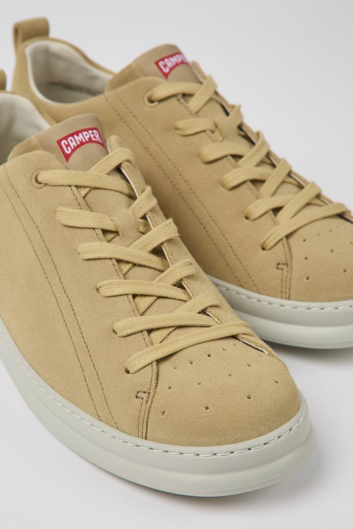 Runner Beige nubuck sneakers for men by CAMPER