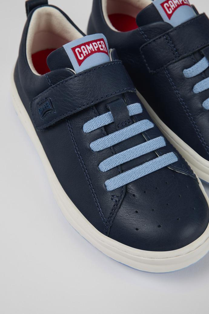 Runner Blue Leather Sneaker by CAMPER