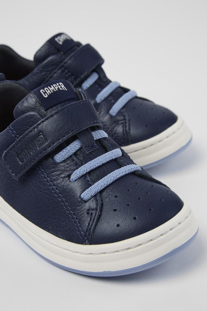 Runner Blue Leather Sneaker by CAMPER