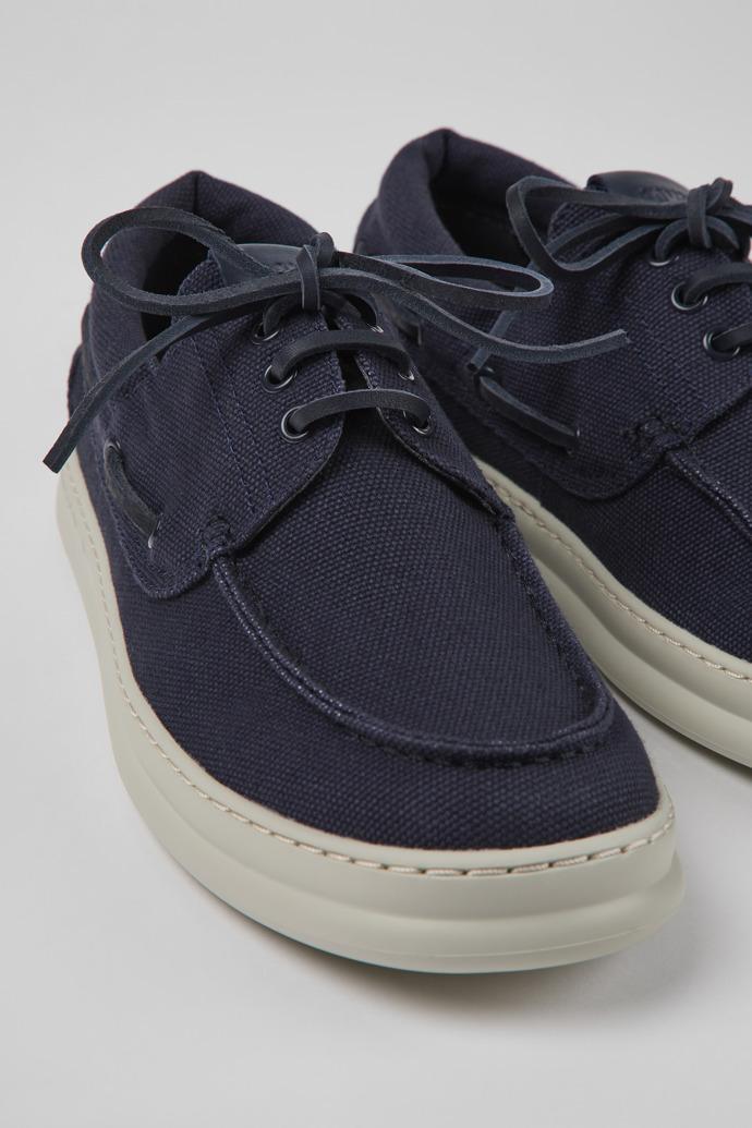 Runner Blue textile sneakers for men by CAMPER