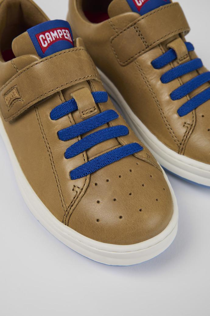 Runner Brown Leather Sneaker by CAMPER