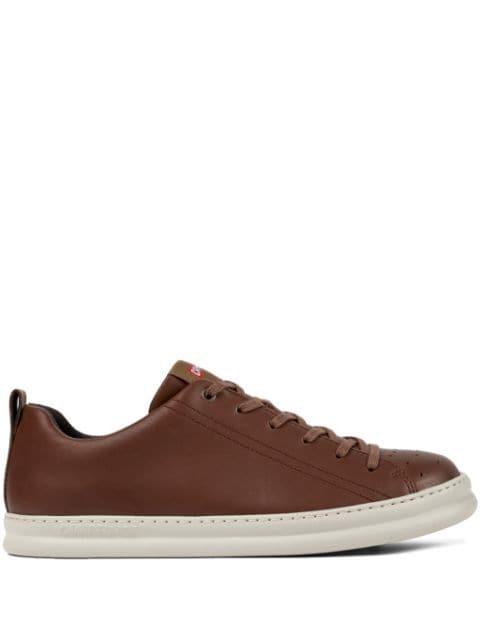 Runner Four round-toe leather sneakers by CAMPER