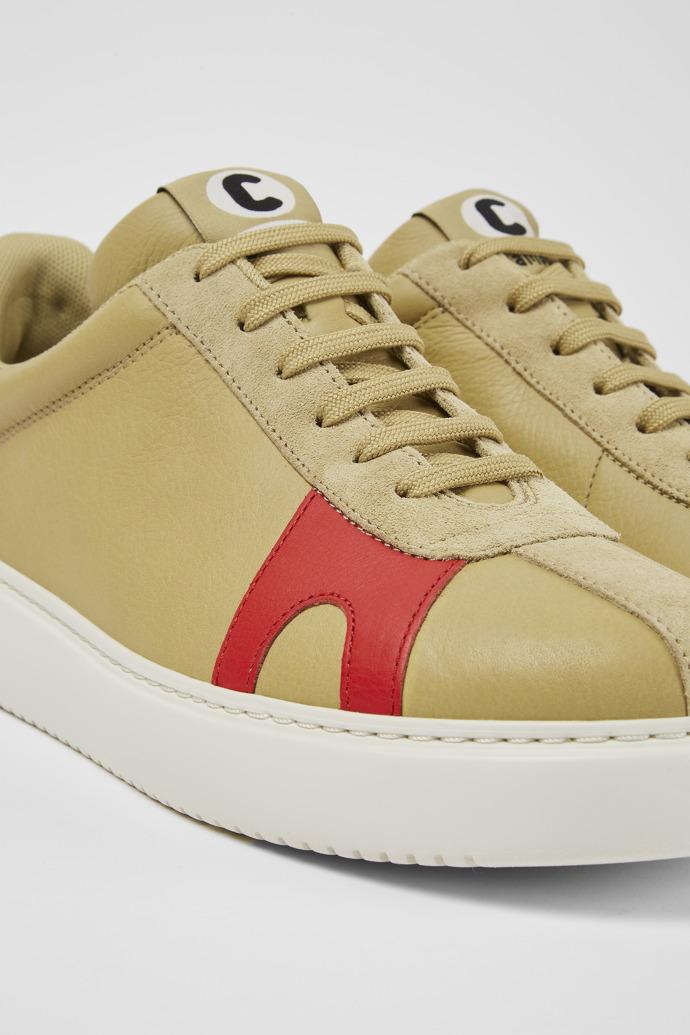 Runner K21 Beige suede and leather sneakers by CAMPER