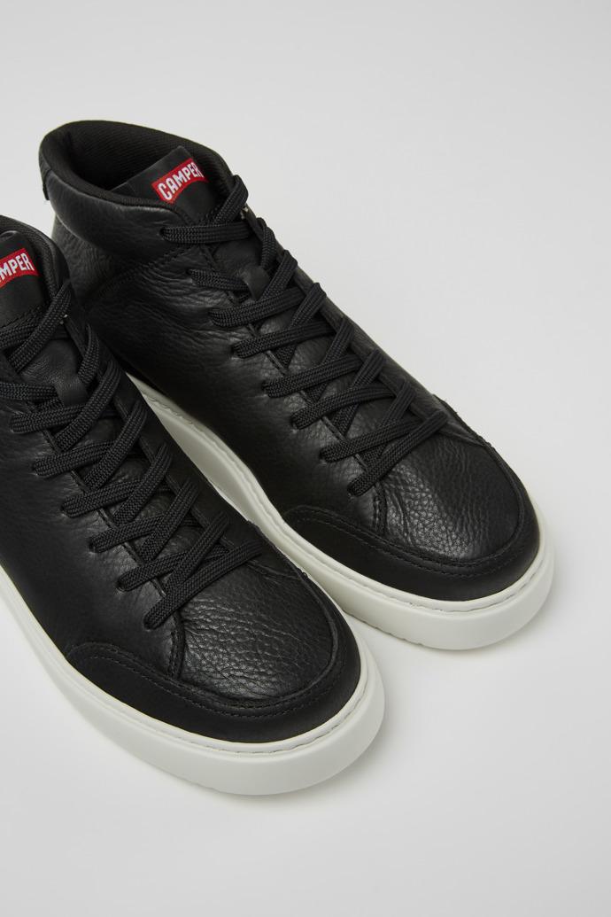 Runner K21 Black leather sneakers for women by CAMPER