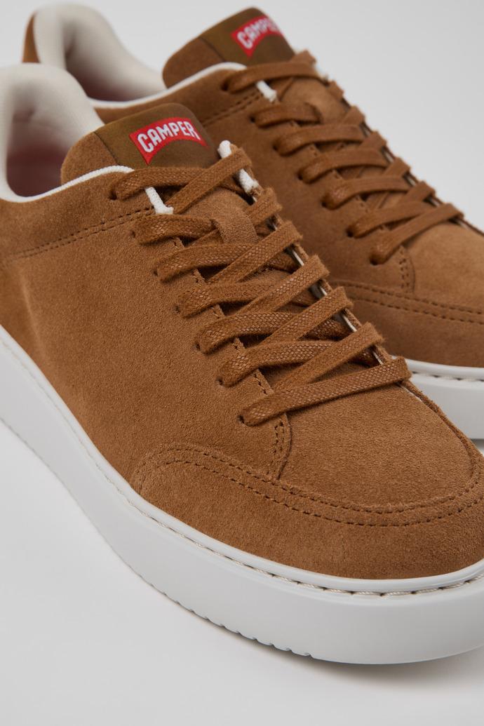 Runner K21 Brown Suede Shoes for Women. by CAMPER