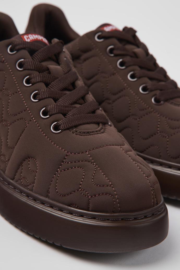 Runner K21 Burgundy textile sneakers for women by CAMPER