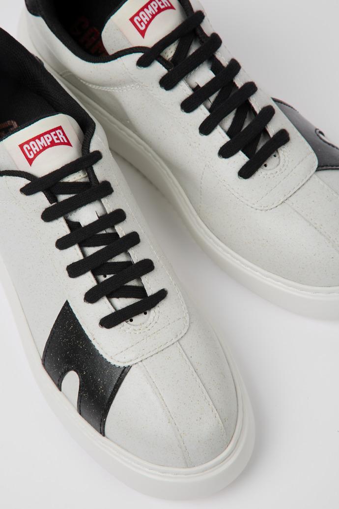 Runner K21 MIRUM® White and black sneakers for men by CAMPER