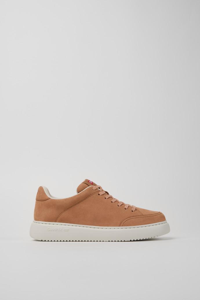 Runner K21 Nude Nubuck Women's Shoe. by CAMPER