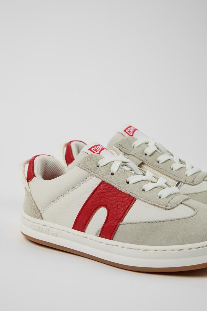 Runner Multicolor Leather and Nubuck Sneakers for kids. by CAMPER