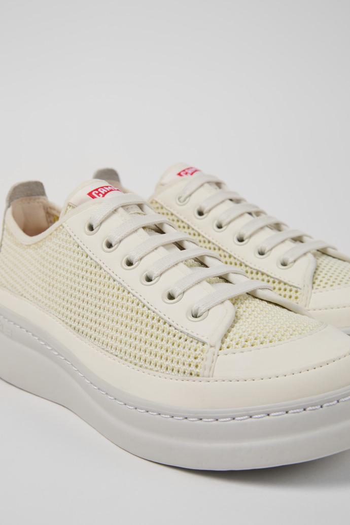 Runner Multicolor Lyocell Mesh and Leather Sneakers for Women. by CAMPER