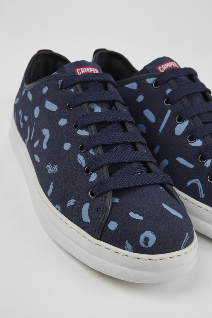 Runner Multicolored nubuck and leather sneakers for men by CAMPER