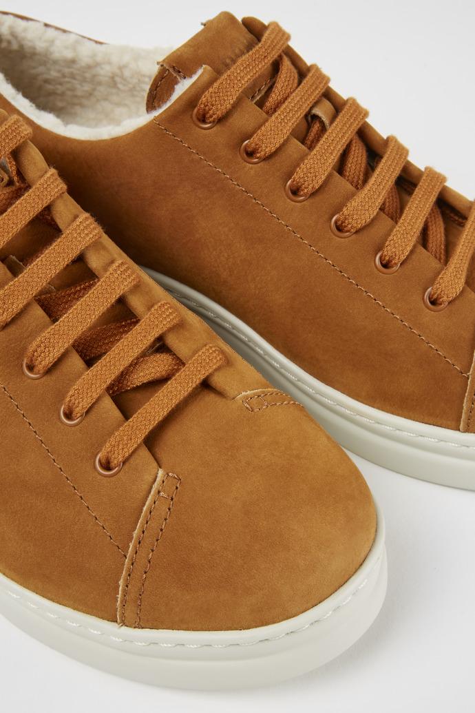 Runner Up Brown suede sneakers by CAMPER