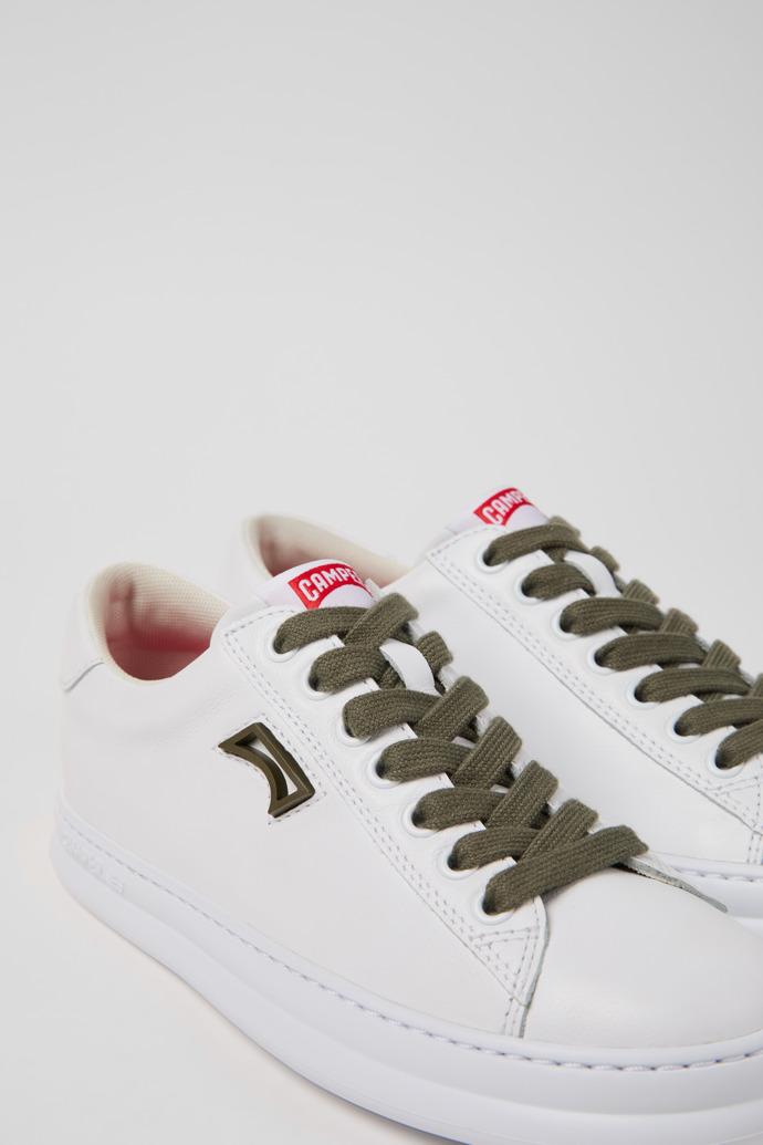 Runner White Leather Sneakers for Women. by CAMPER