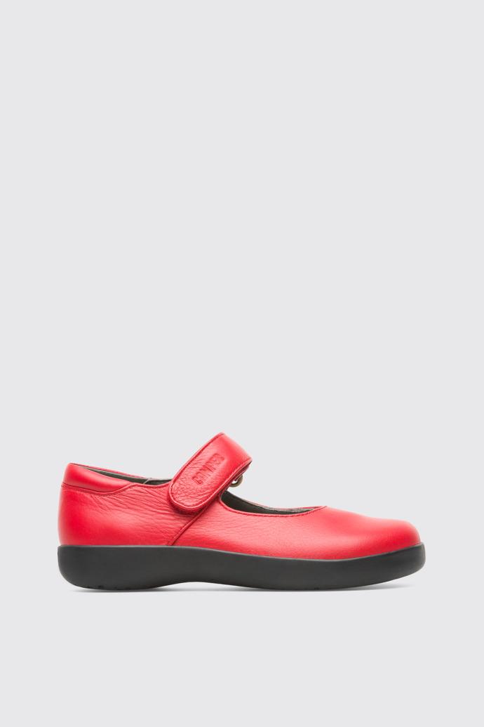 Spiral Comet Red Ballerinas for Kids by CAMPER