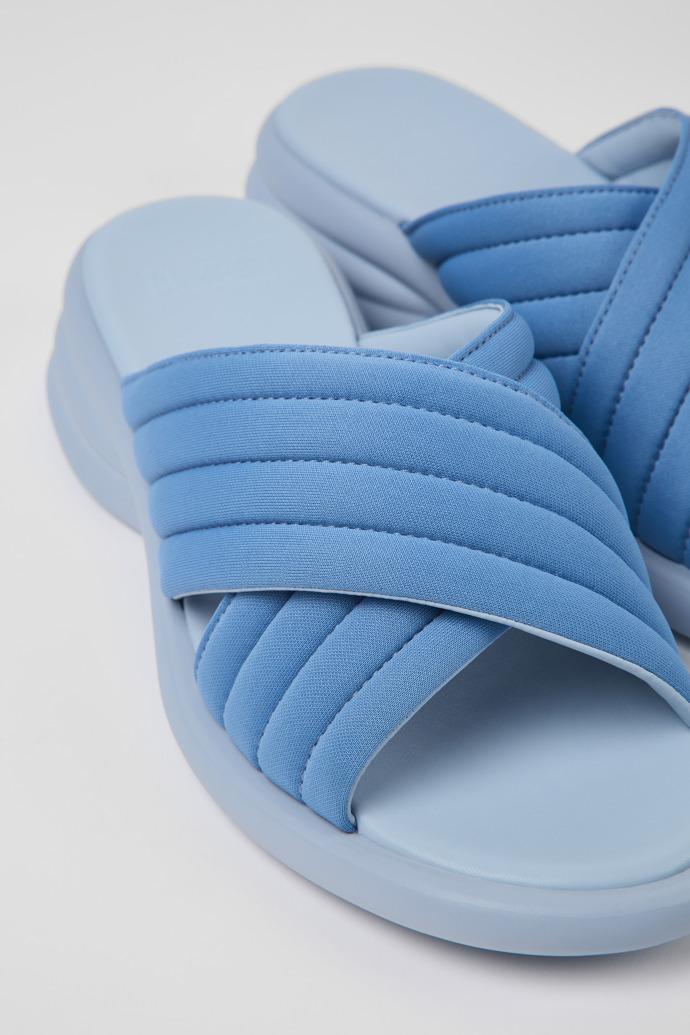 Spiro Blue textile sandals for women by CAMPER