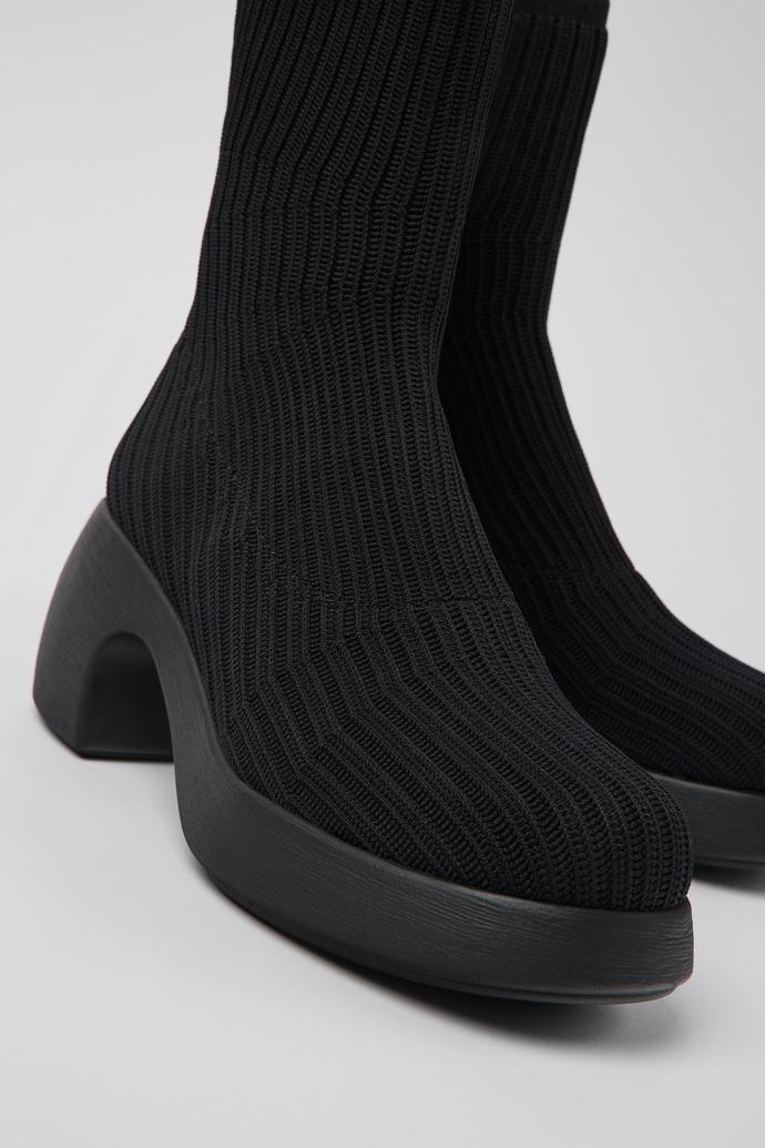 Thelma Black Textile Bootie for Women by CAMPER