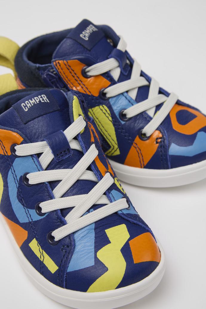Twins Multi-colored leather sneakers by CAMPER