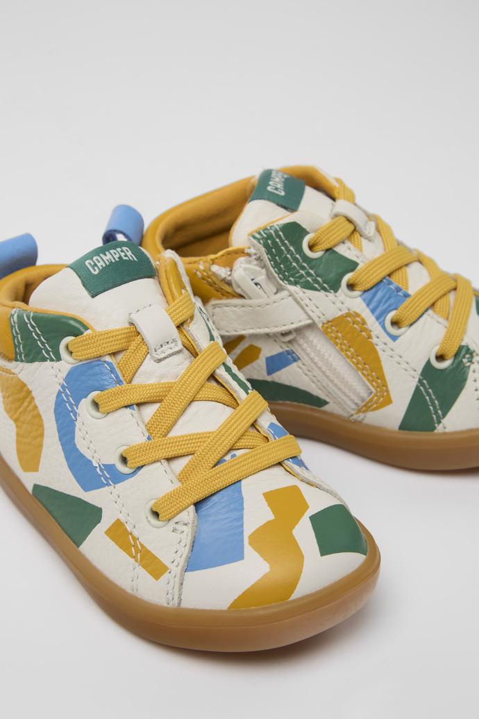 Twins Multi-colored leather sneakers by CAMPER
