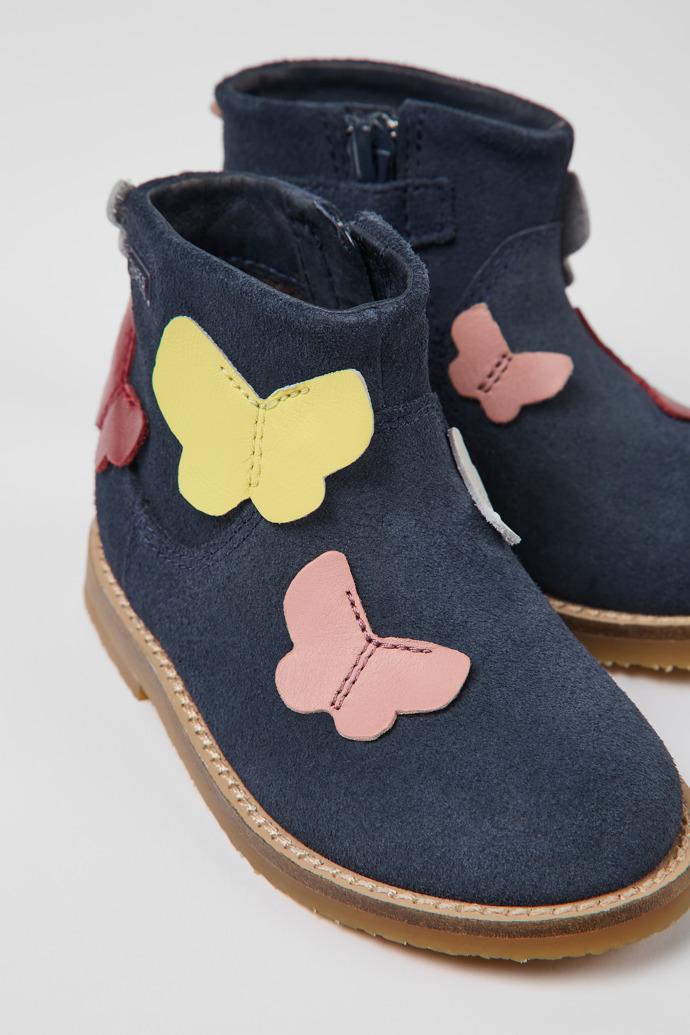 Twins Multi-colored nubuck and leather boots by CAMPER