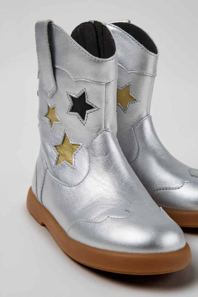 Twins Multicolor Leather Ankle Boots for Children. by CAMPER