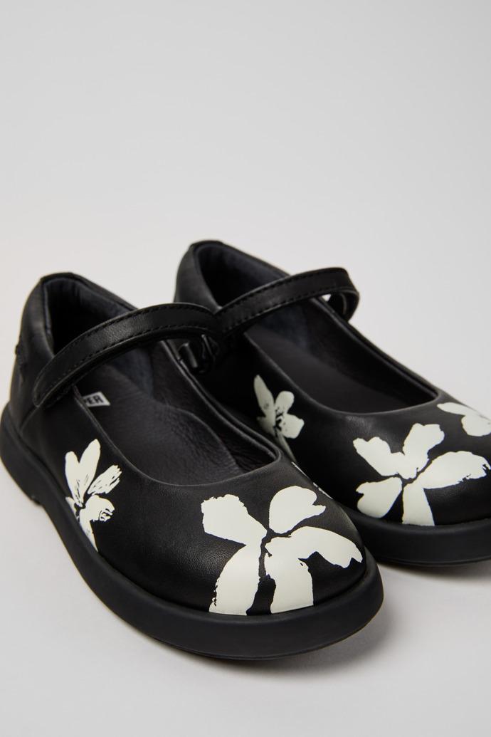 Twins Multicolor Leather Ballerinas for Kids. by CAMPER