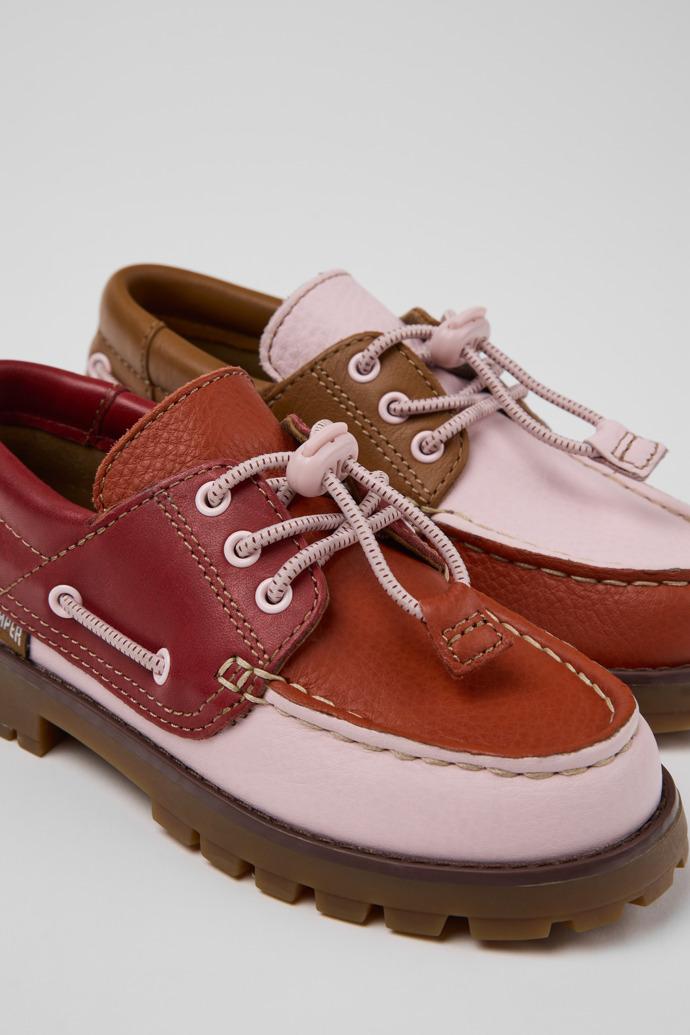 Twins Multicolor Leather Nautical Shoes for Children. by CAMPER