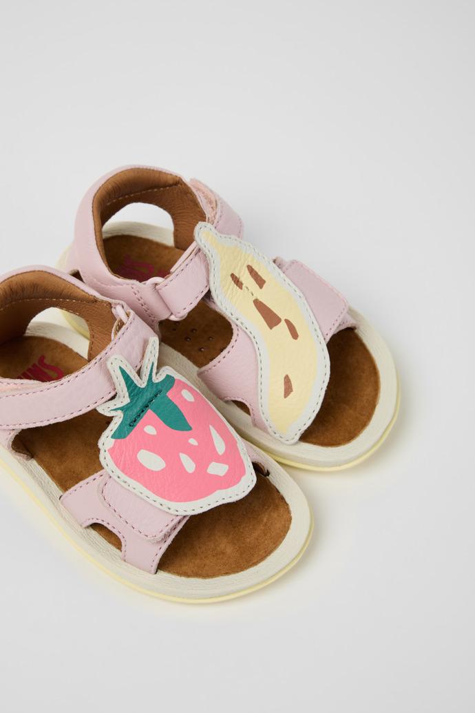 Twins Multicolor Leather Sandals for kids. by CAMPER