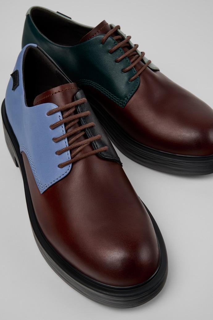 Twins Multicolor Leather Shoes for Women. by CAMPER