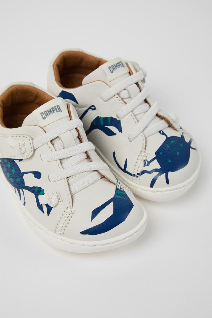 Twins Multicolor Leather Shoes for kids. by CAMPER