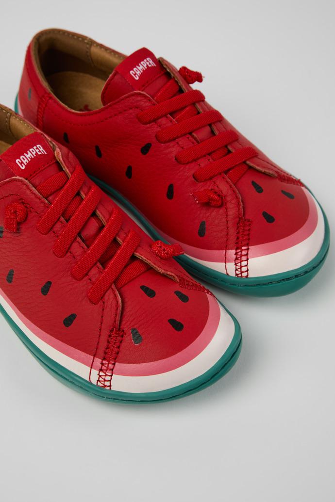 Twins Multicolor Leather Shoes for kids. by CAMPER
