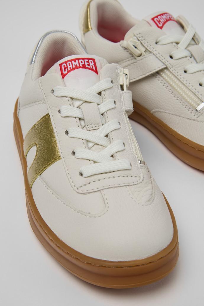 Twins Multicolor Leather Sneakers for Children. by CAMPER