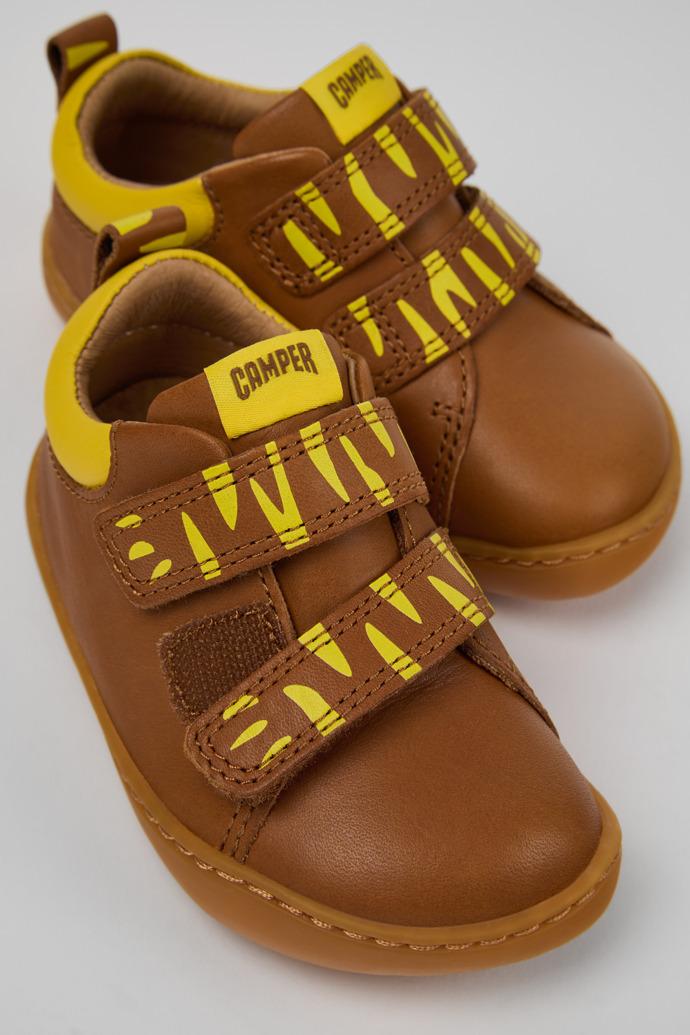 Twins Multicolor Leather Sneakers for Kids. by CAMPER