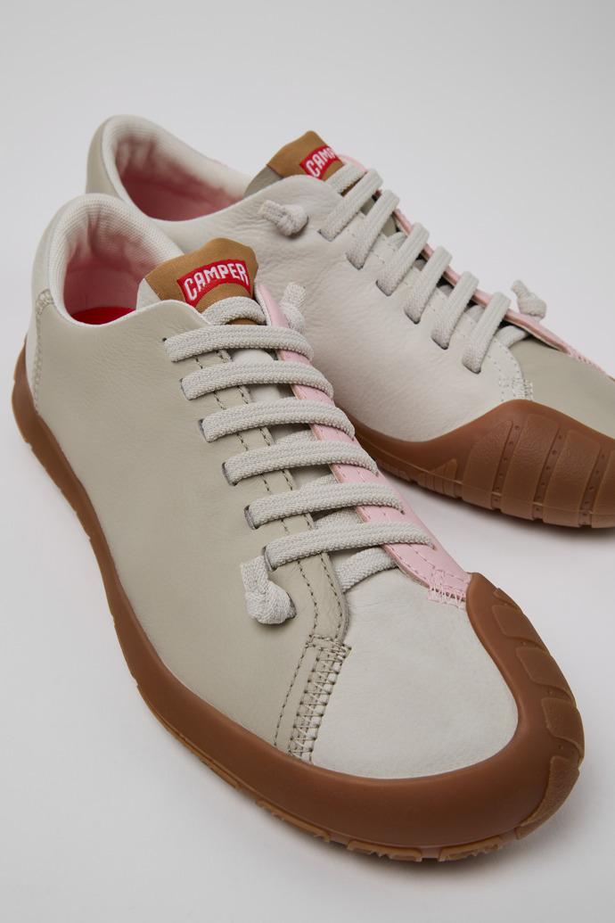 Twins Multicolor Leather Sneakers for Women. by CAMPER